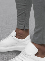 Muške chino hlače tamnosive OZONEE DJ/3300