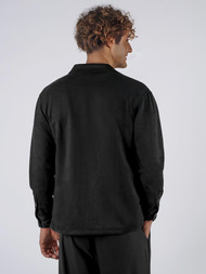 Muška košulja Crna OZONEE O/GOM23039