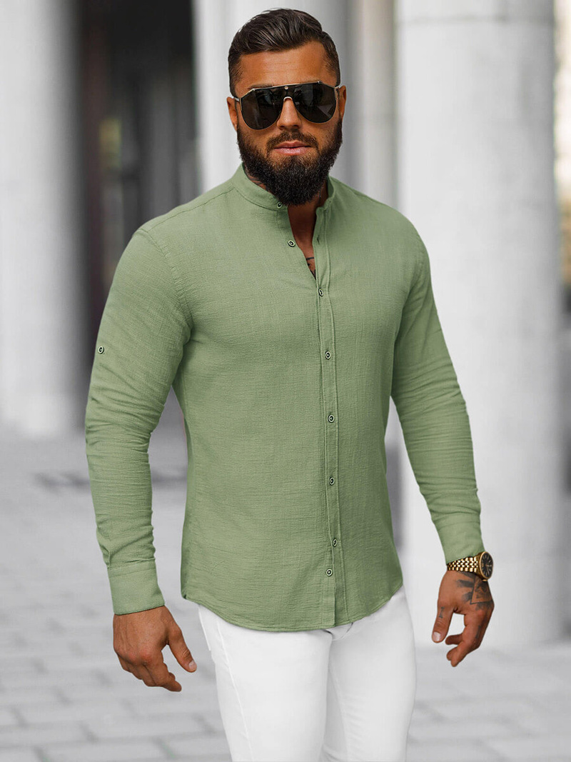 Muška Košulja Kaki OZONEE O/V114