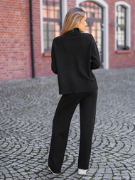 Dvodijelni set trenerke crni OZONEE JS/53C5203/3