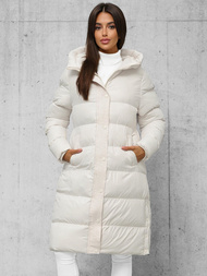 Ženska jakna ecru OZONEE JS/5M3253/281