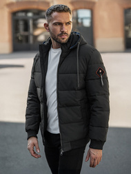 Muška parka jakna crna OZONEE JS/31M5031/392Z
