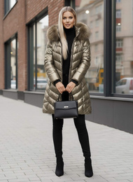 Ženska Jakna Zlatni OZONEE JS/16M9100/403Z