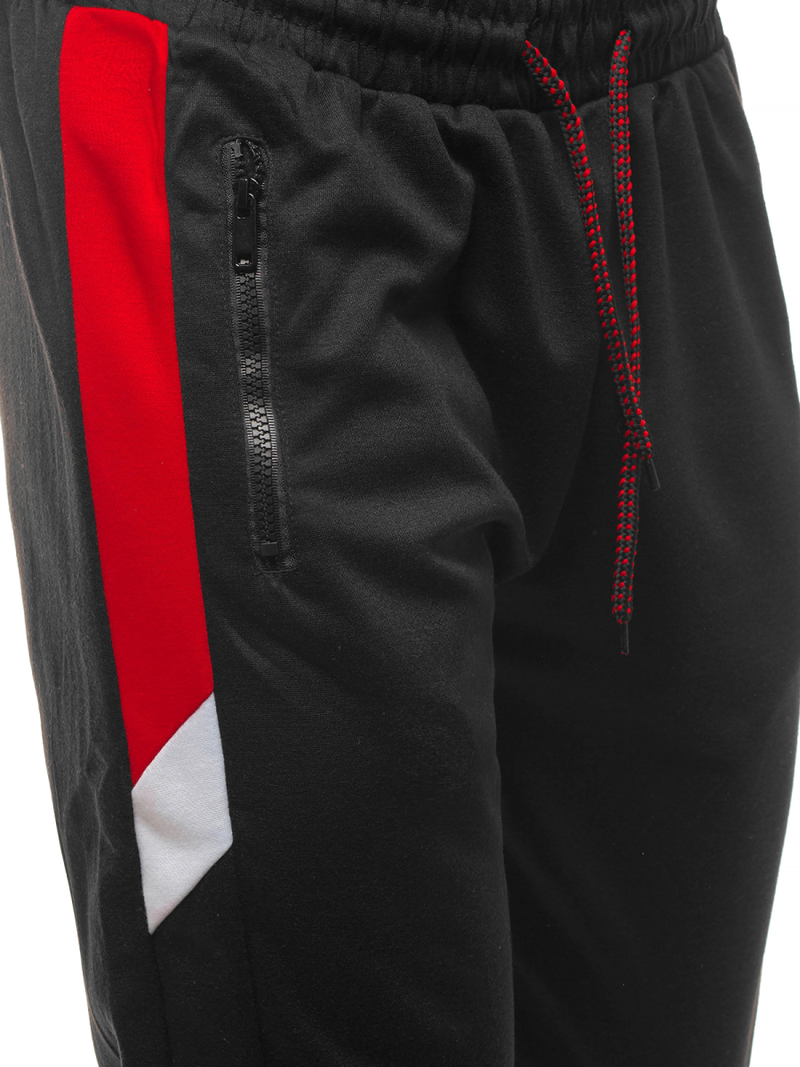 Muške sportske hlače Crne OZONEE JS/JZ11026Z