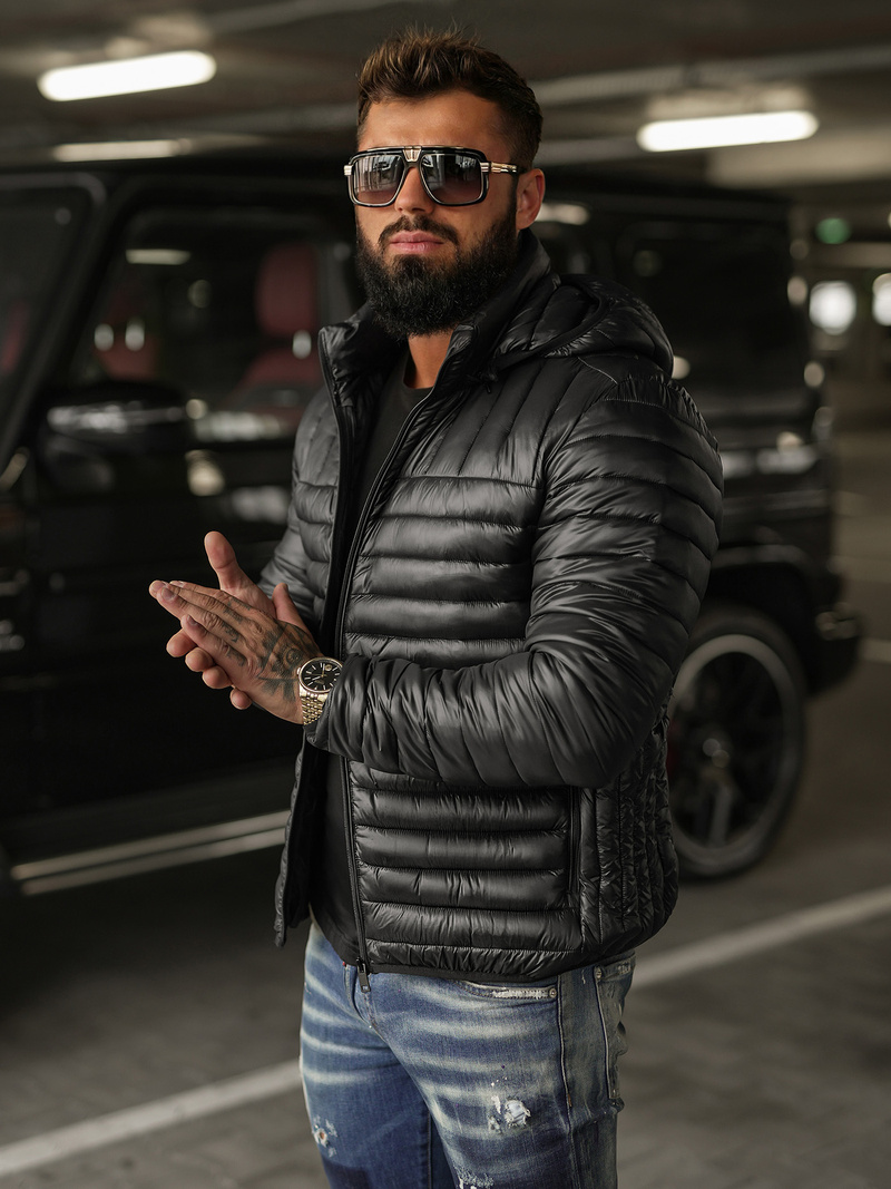 Muška Jakna Crna OZONEE JS/16M9336/392BZ