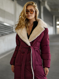 Ženska jakna bordo OZONEE JS/16M9168/06