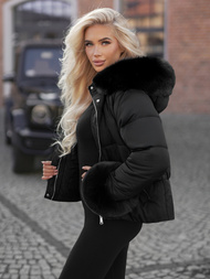 Ženska jakna crna OZONEE JS/16M9282/392