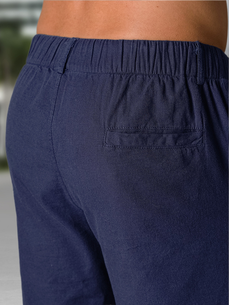 Muške Chino Kratke Hlače Modre OZONEE TMK/DC809/3Z