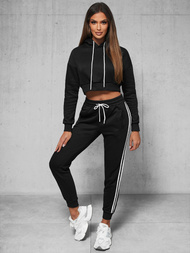 Dvodijelni set trenerke crni OZONEE JS/8C67/3