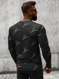 Muška Dukserica Crna OZONEE O/D7401