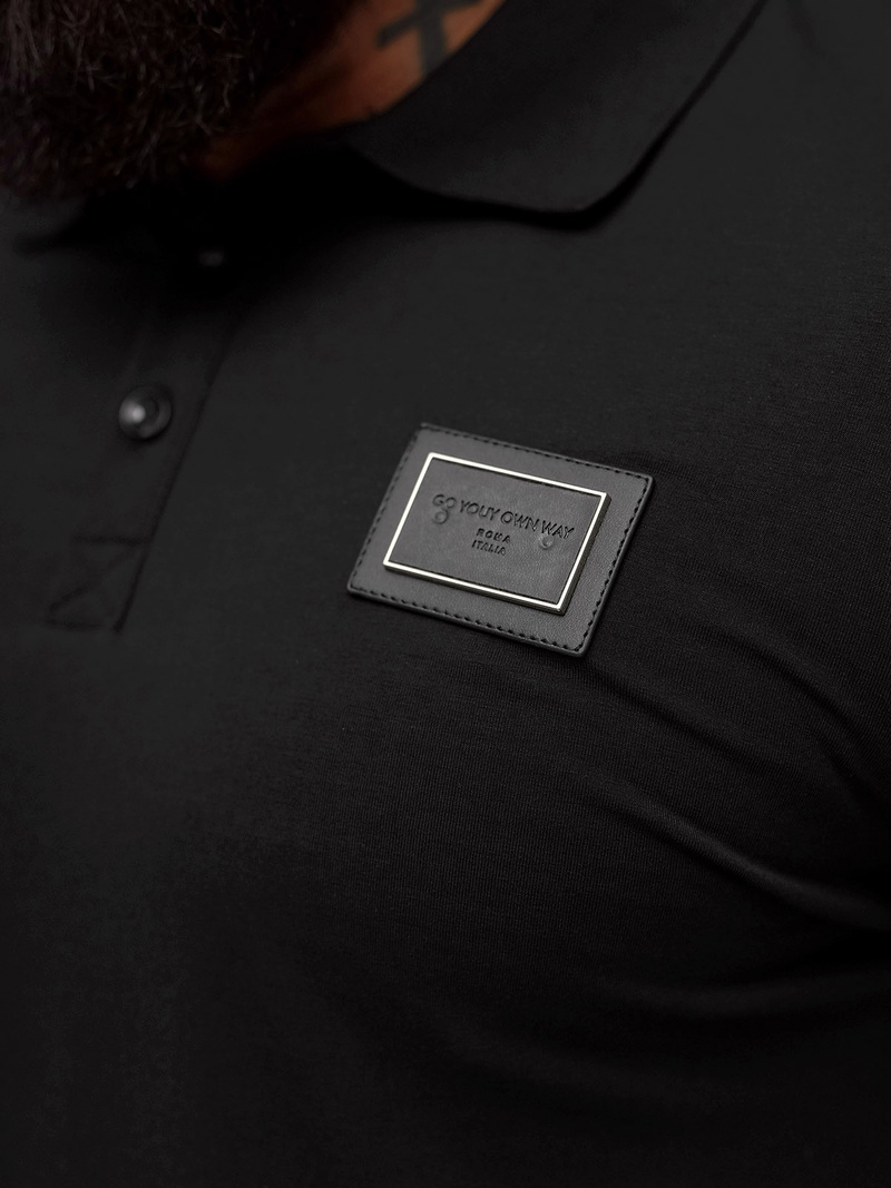 Muška polo majica crna OZONEE NB/MT3124