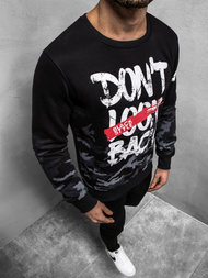 OZONEE JS/DD219Z Muška dukserica crna