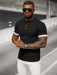 Muška Majica Crna OZONEE O/M011