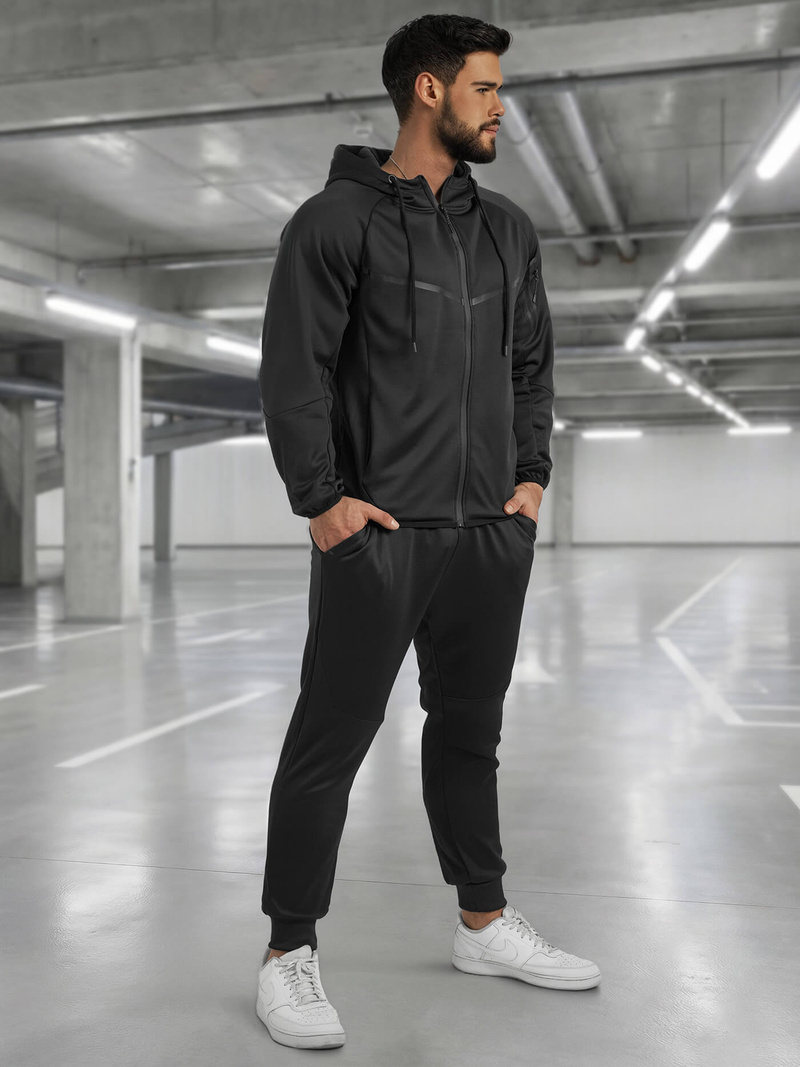 Muška trenirka crna OZONEE JS/8C1966/3