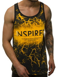 Muška majica bez rukava Žuta OZONEE JS/SS11050