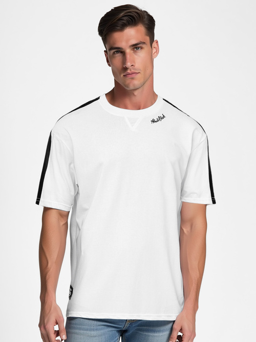 Muška Majica Bijeli OZONEE O/QQ1195Z