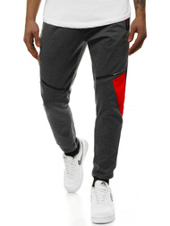 Muške sportske hlače grafitne OZONEE JS/AM106