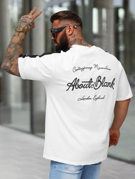 Muška Majica Bijeli OZONEE O/QQ1195