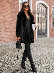 Ženska jakna crna OZONEE JS/11Z8168