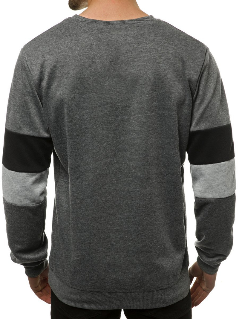 Muška dukserica grafitne OZONEE JS/JZ11039