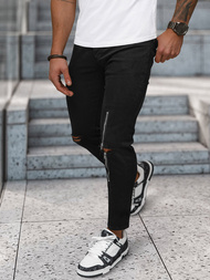 Muške traperice crne OZONEE NB/MP0087N