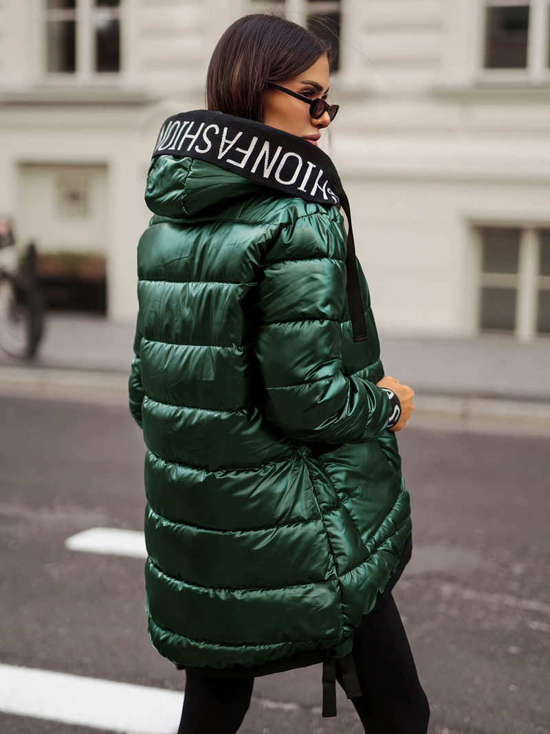 Ženska jakna zelena OZONEE JS/5M3188/238Z