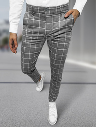 Muške chino hlače tamnosiva OZONEE DJ/5522Z