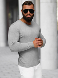 Muški Džemper Sivi OZONEE NB/MMB601/2Z