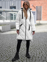 Ženska jakna bijela OZONEE JS/5M3168/281Z