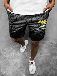 Muške kratke hlače grafitne OZONEE JS/KK300162Z