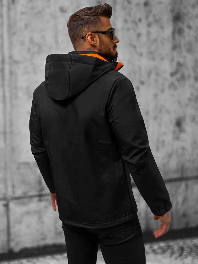 Muška softshell jakna crna OZONEE JS/HH024/1BZ