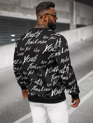 Muška Dukserica Crna OZONEE JS/8B1189/3