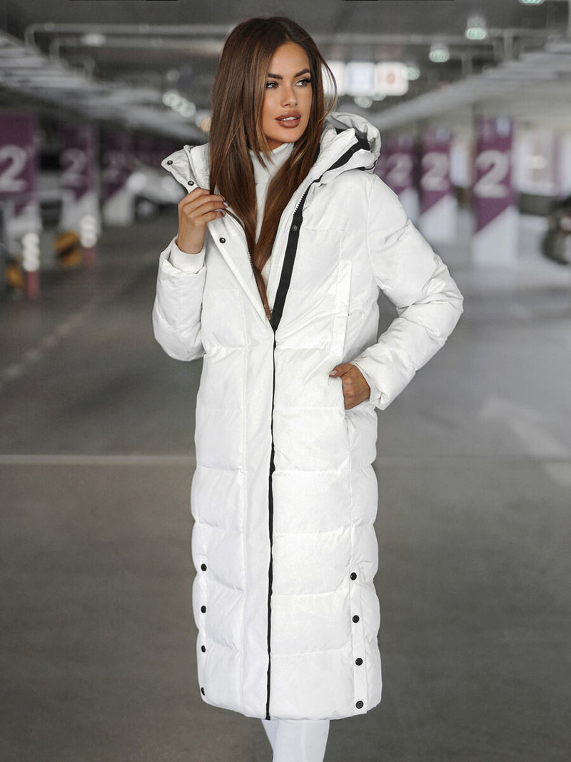 Ženska jakna bijela OZONEE JS/5M3233/281