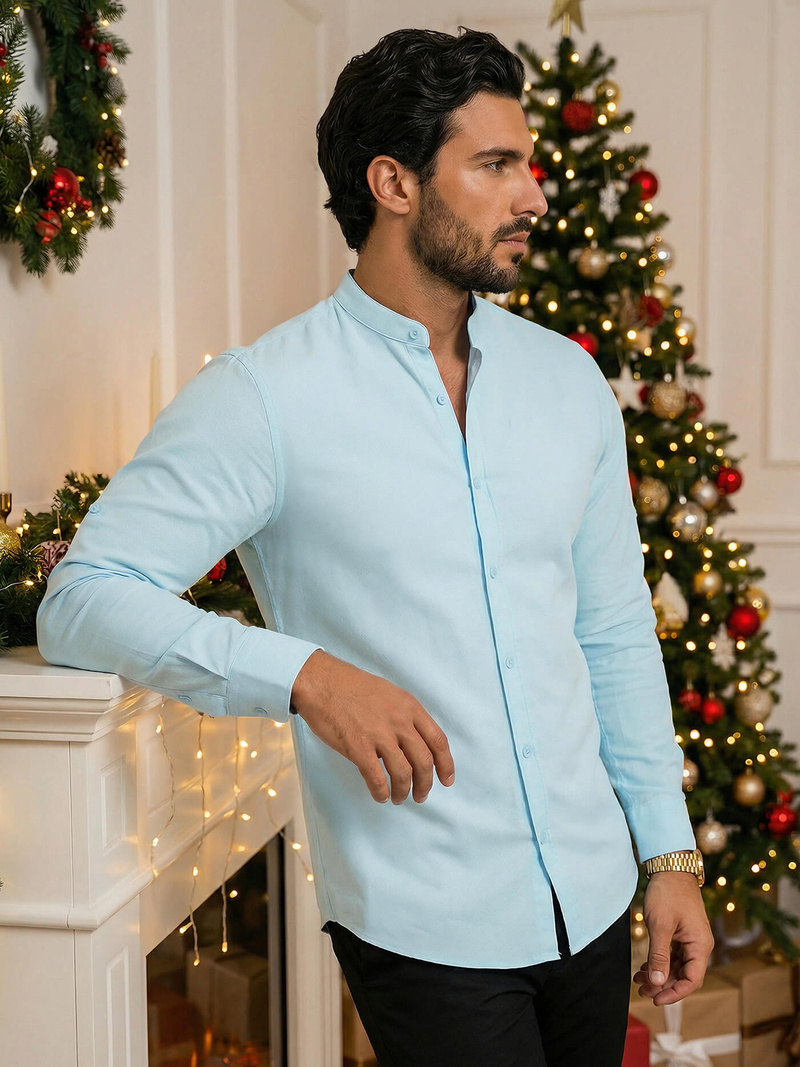 Muška Košulja Svijetloplava OZONEE O/V54