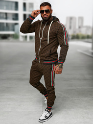 Muška Trenirka Tamno-Bež OZONEE O/FF5111AB