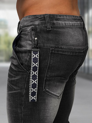 Muške traperice crne OZONEE NB/MP0091N