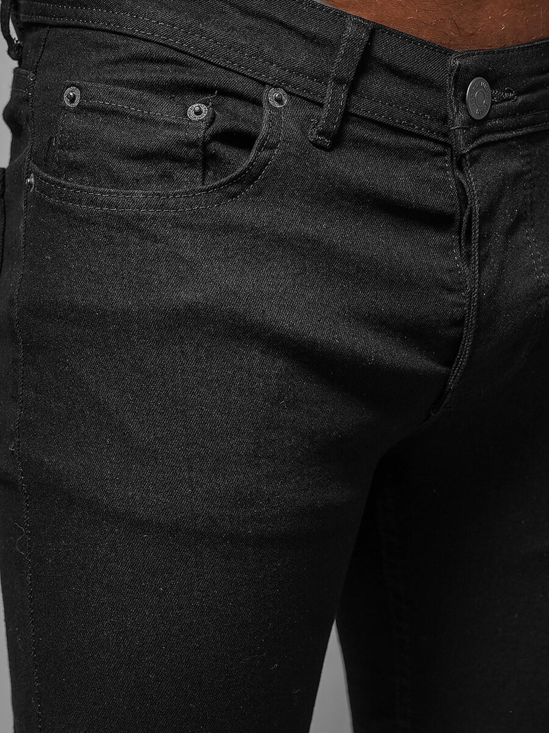 Muške Traperice Crne OZONEE E/5348/02