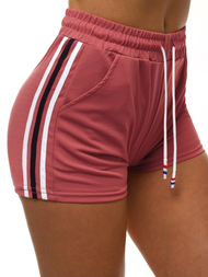 Ženske kratke hlače ružičaste OZONEE JS/1023/B17