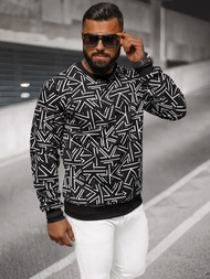 Muška Dukserica Crna OZONEE JS/8B1219/3