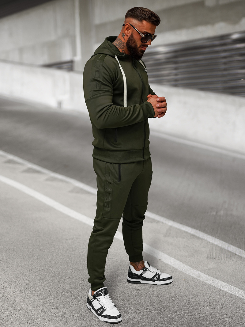 Muška trenirka kaki OZONEE O/LN11760