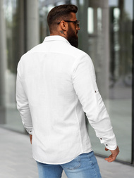 Muška Košulja Bijela OZONEE O/V143