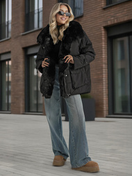 Ženska jakna crna OZONEE JS/16M9185/392