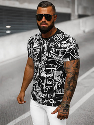 Muška majica crna OZONEE O/T1269/3