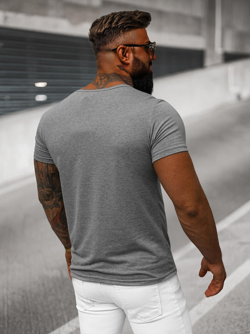 Muška majica grafitni OZONEE JS/712007Z