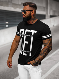  Muška majica crna OZONEE O/8T1275/3