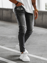 Muške traperice crne OZONEE NB/MP0051NZ