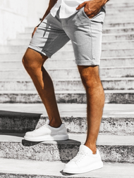 Muške chino kratke hlače Sive OZONEE DJ/1005