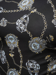 Muška Majica Crna OZONEE O/PT012