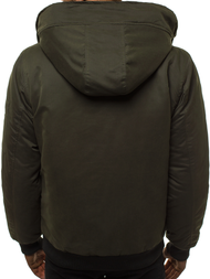 Muška jakna tamnozelena OZONEE JS/2019005