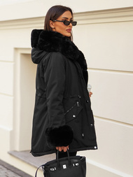 Ženska Zimska Jakna Crna OZONEE JS/16M9062/392Z